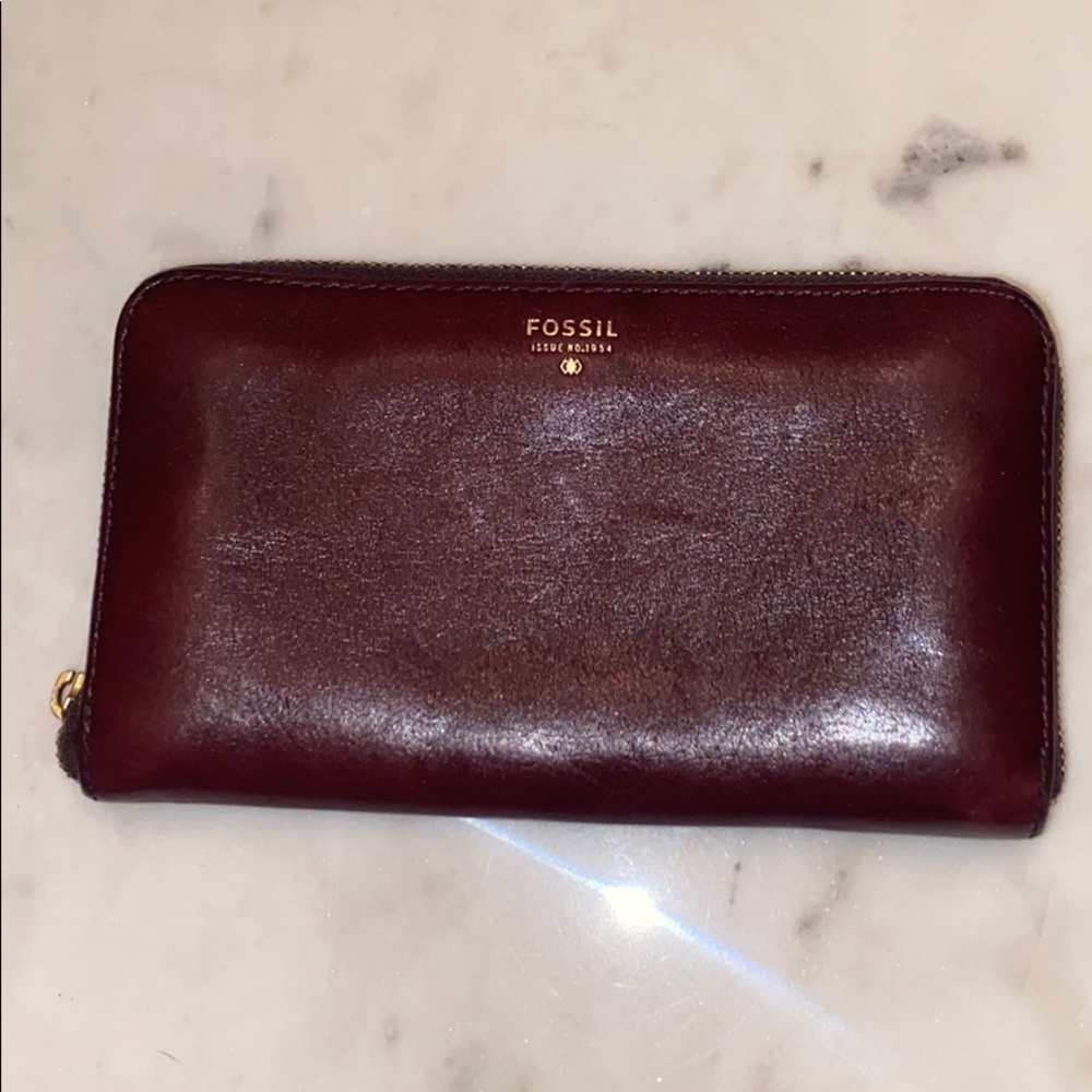 Fossil Zip Wallet